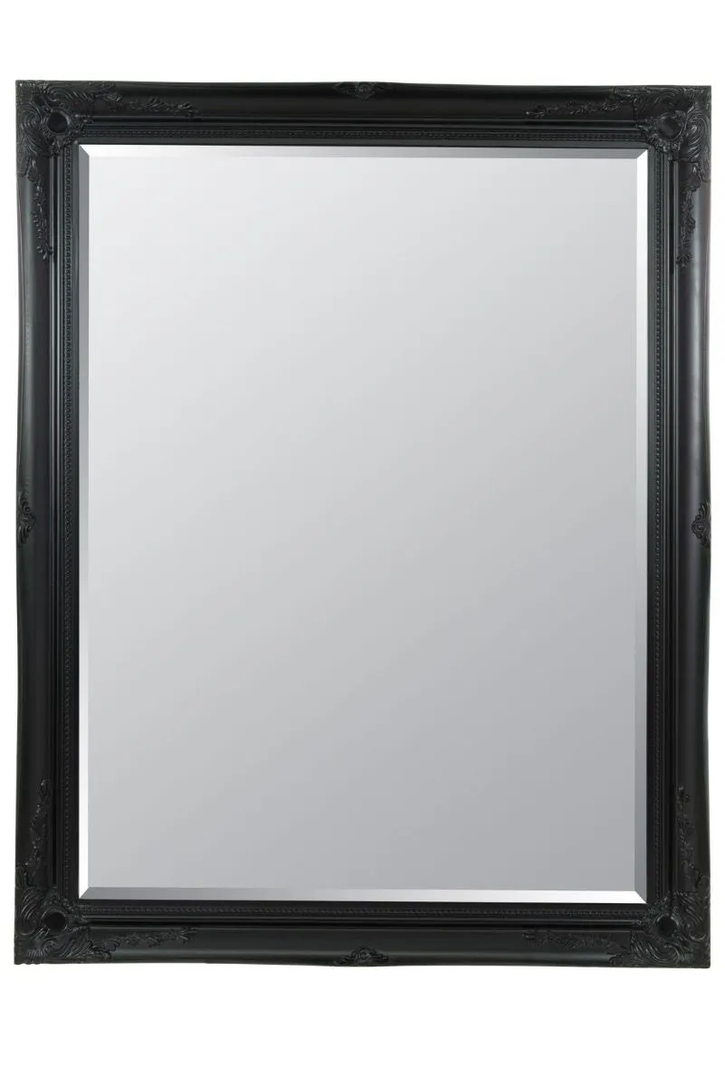 MirrorOutlet Buxton Black Large Leaner Mirror 140 x 109 CM 3