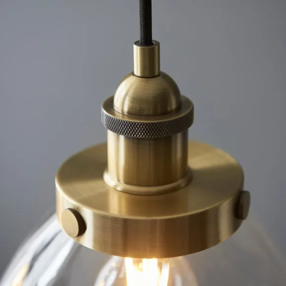 Vogue Tobermory Industrial 3 Light Adjustable Diner Light 3