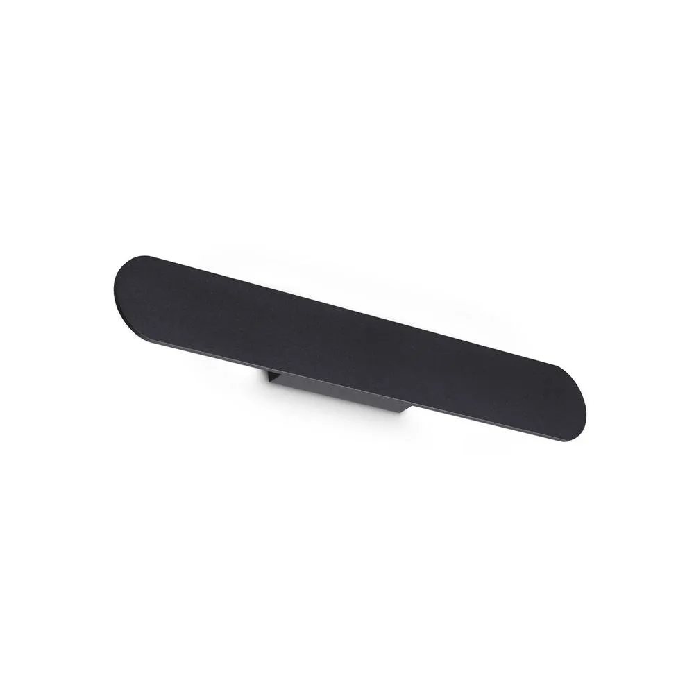 Netlighting Zig Zag Oval Integrated LED Wall Lamp Black 2350lm 3000K