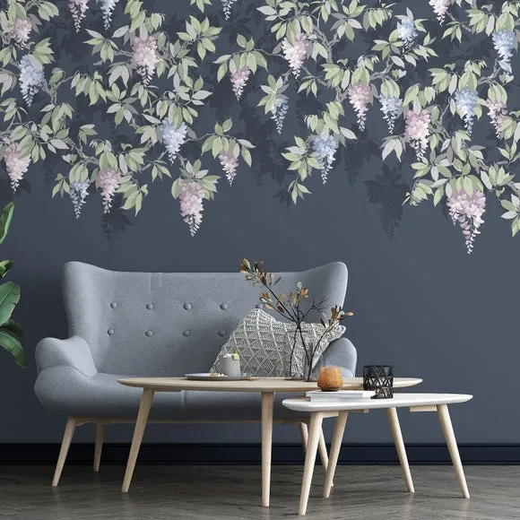Wisteria Wall Mural