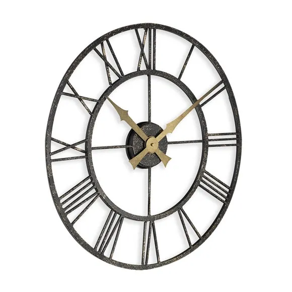 Vintage Skeleton Indoor Outdoor Wall Clock 2