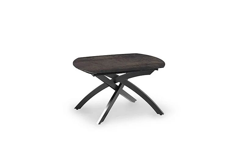 Rafa Swivel Extending Dining Table - 120-cm