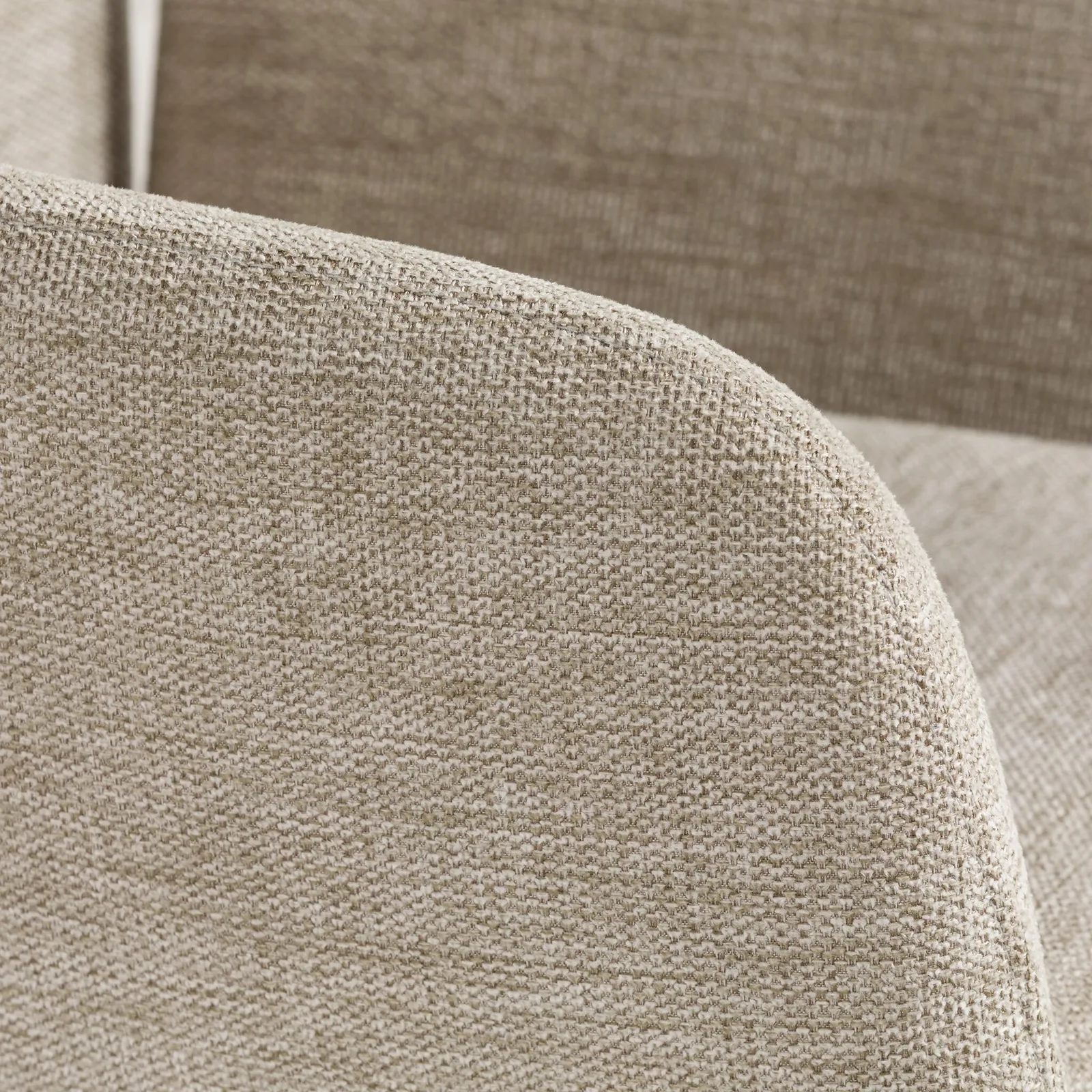 Sorelle Swivel Dining Chair, Neutral Fabric | Barker & Stonehouse 5