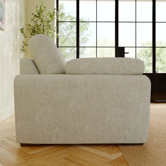 Milton Soft Chenille 3 Seater Sofa 3