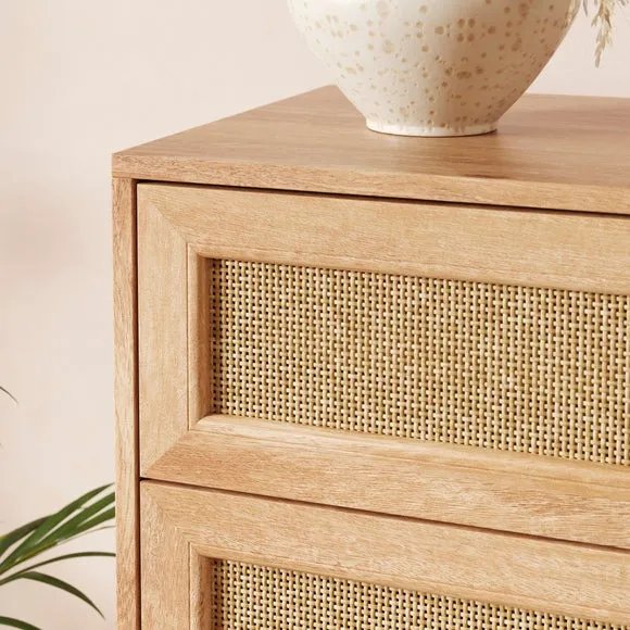 Jordyn 5 Drawer Chest, Mango Wood Effect 4