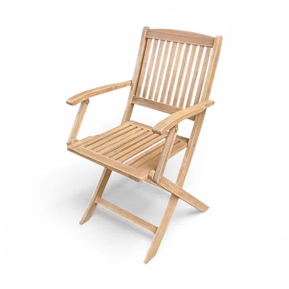 London Square Folding Outdoor Dining Set 4
