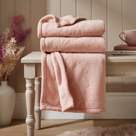 Belle Fleece Throw Blanket