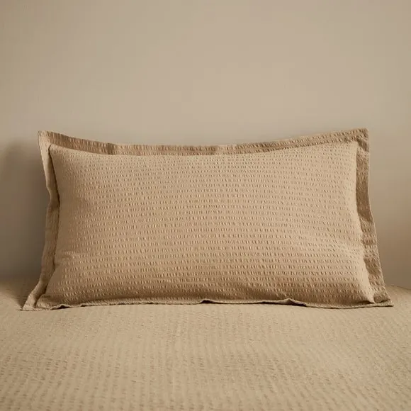 EL Seersucker Woven 100% Cotton Oxford Pillowcase