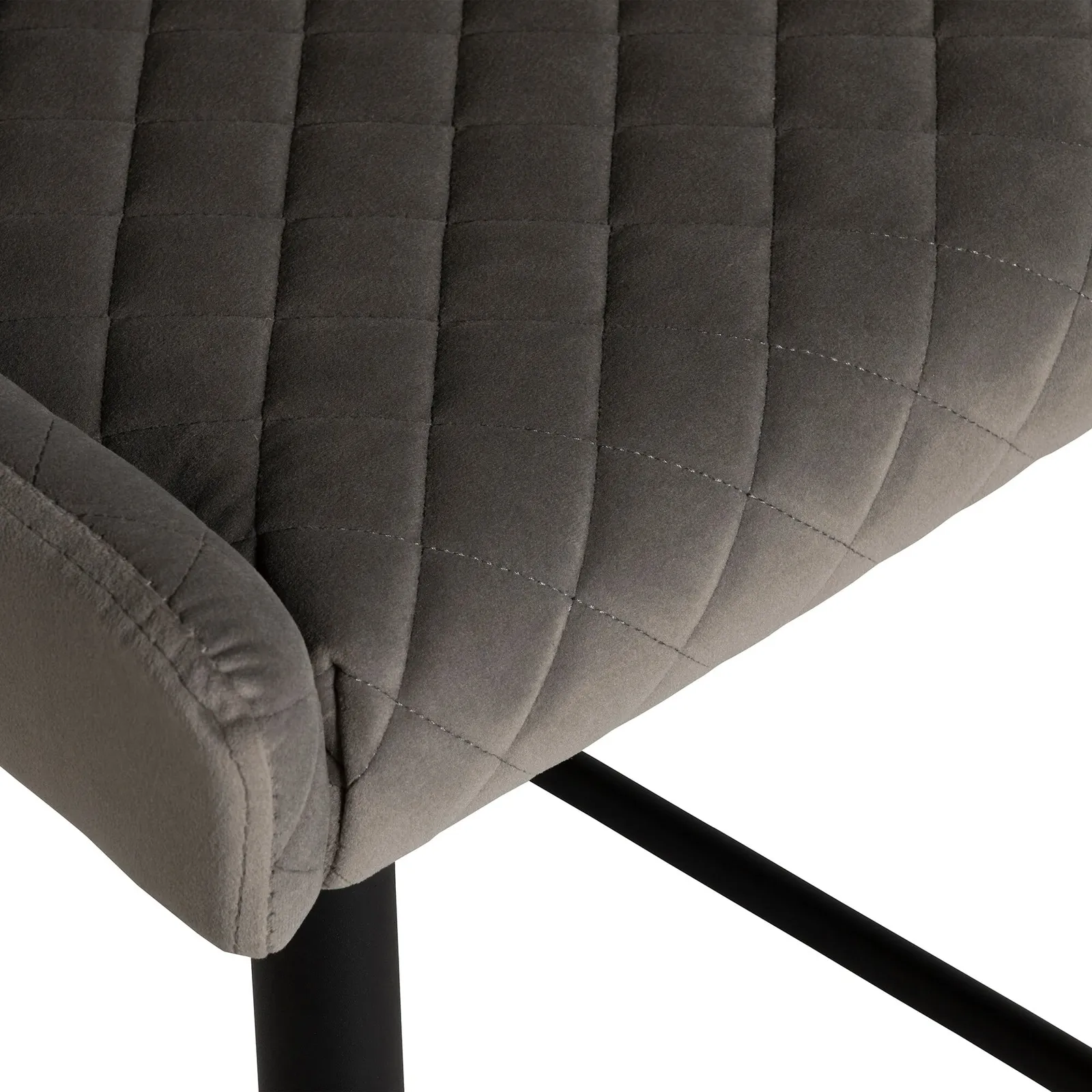 Rivington Counter Stool, Grey Velvet | Barker & Stonehouse 4