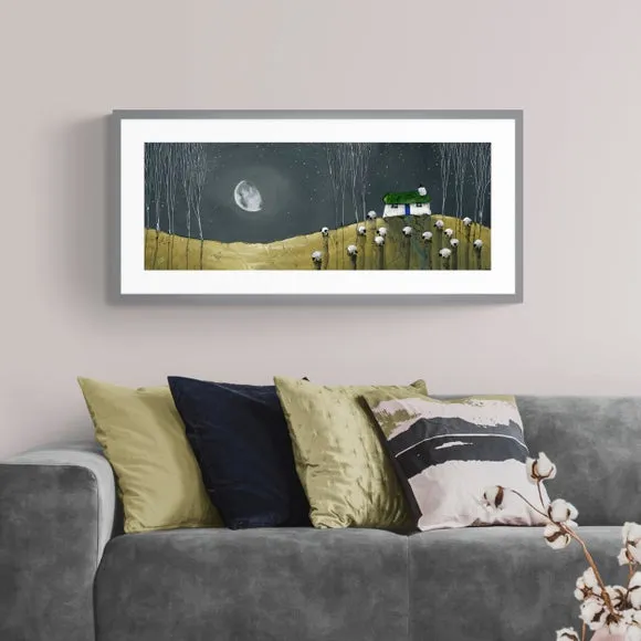 Among The Trees by Geoff Beckett Framed Print