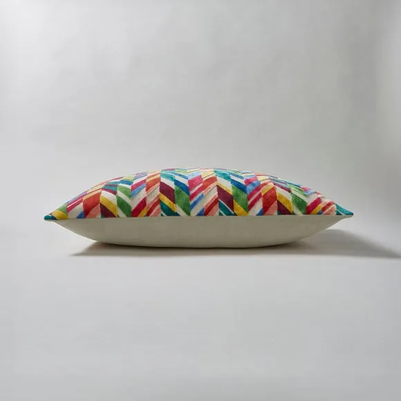 Cut Velvet Brights Reverie Cushion 4