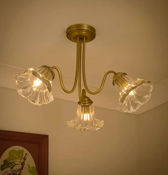 Sophia Floral 3 Light Ceiling Light 2