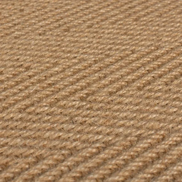 Herringbone Jute Border Rug 3