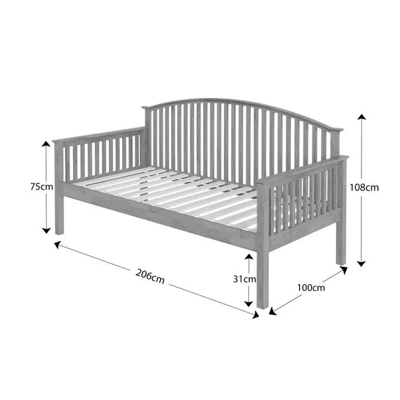 Madrid Wooden Day Bed 6