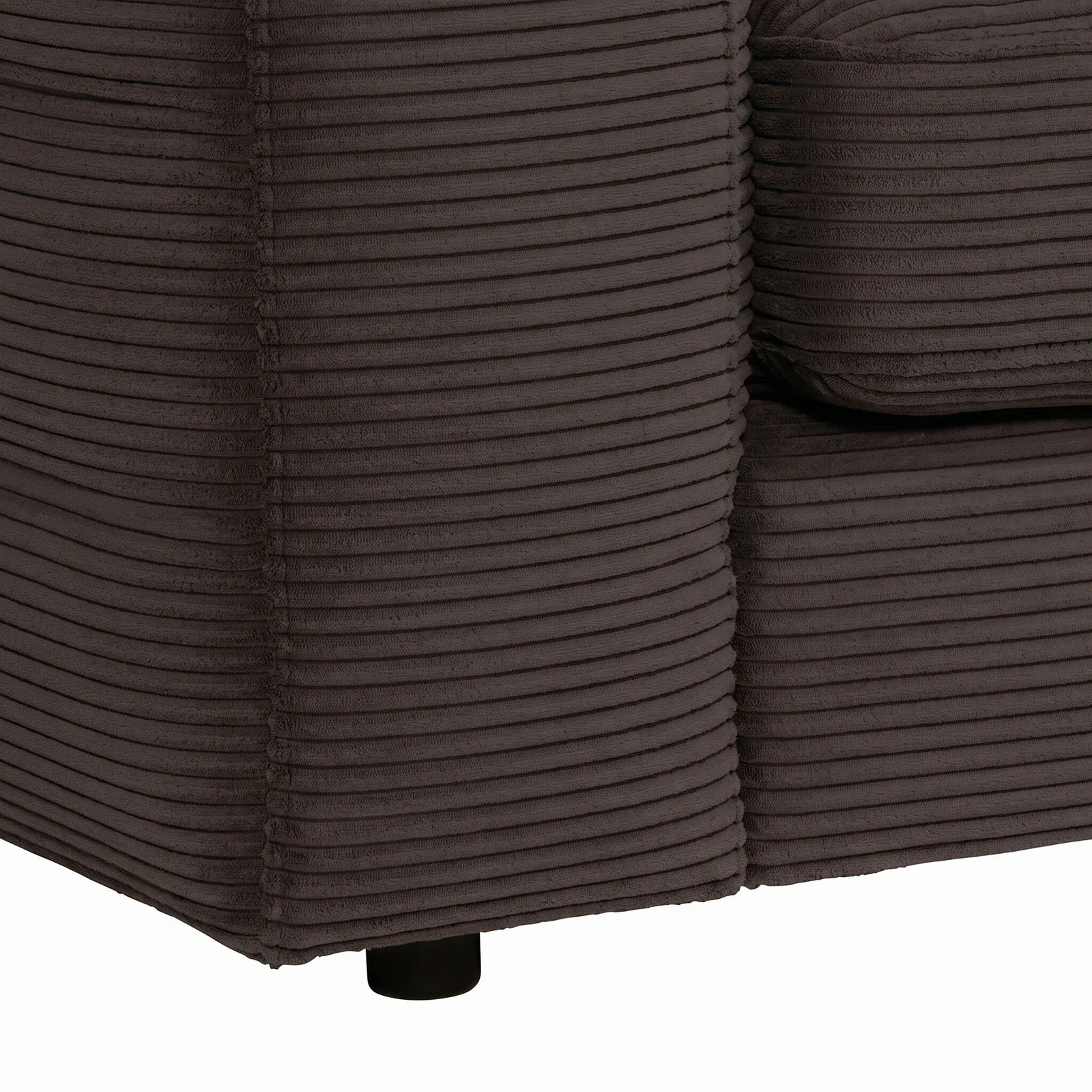Twain Medium 1.5 Seater Armrest Left Modular Sofa, Brown Fabric | Barker & Stonehouse 3