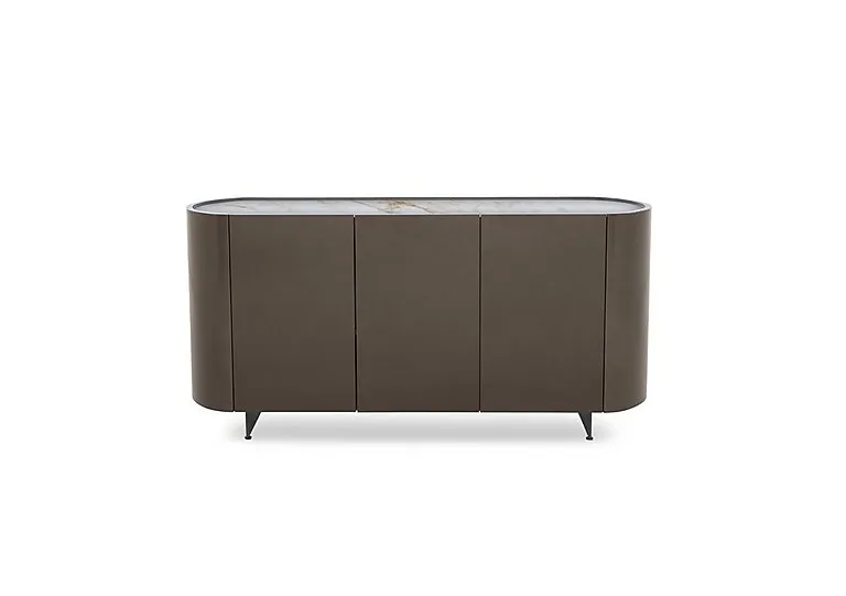 Perla Gloss 3 Door Sideboard