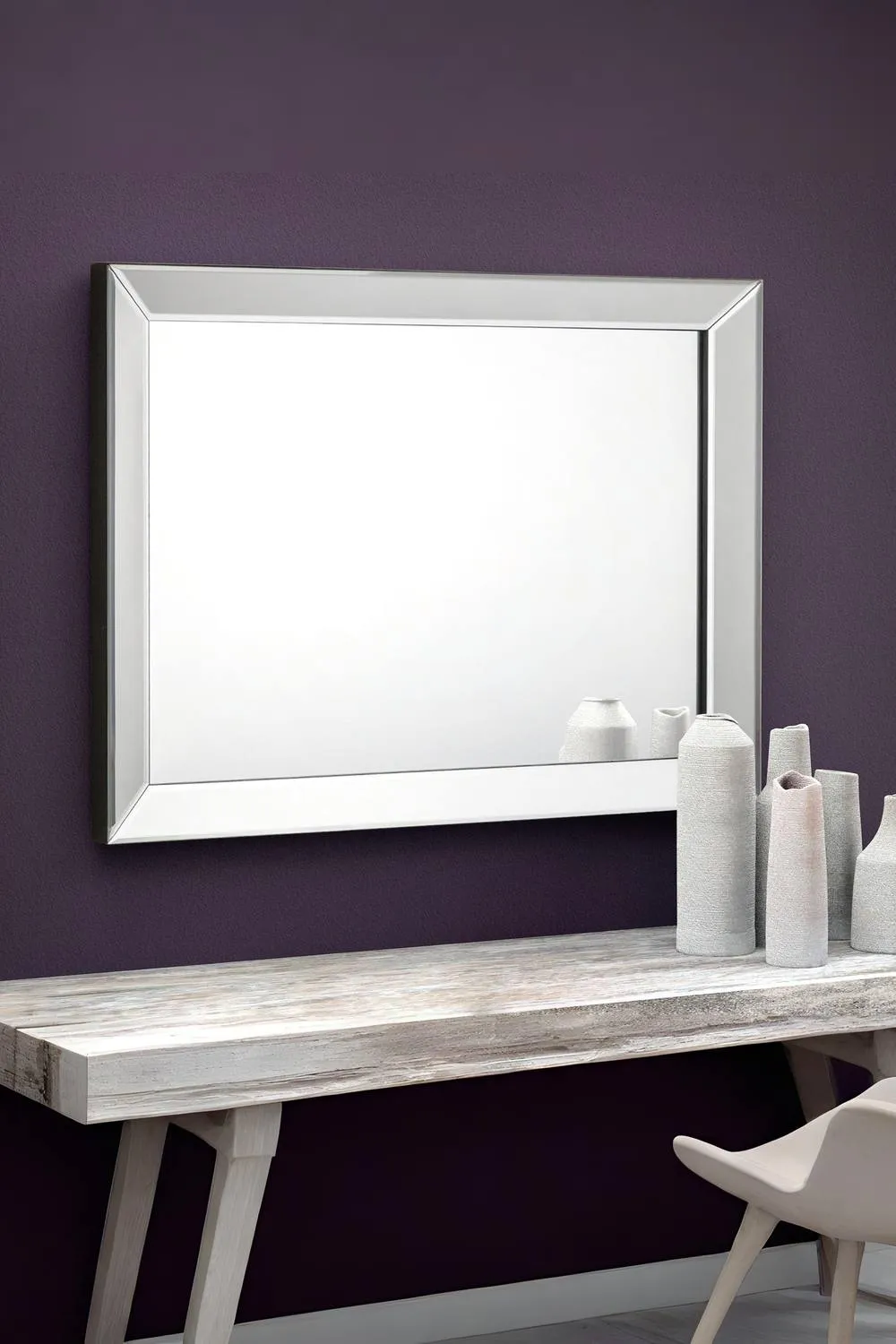 Julian Bowen Soprano Wall Mirror in Clear