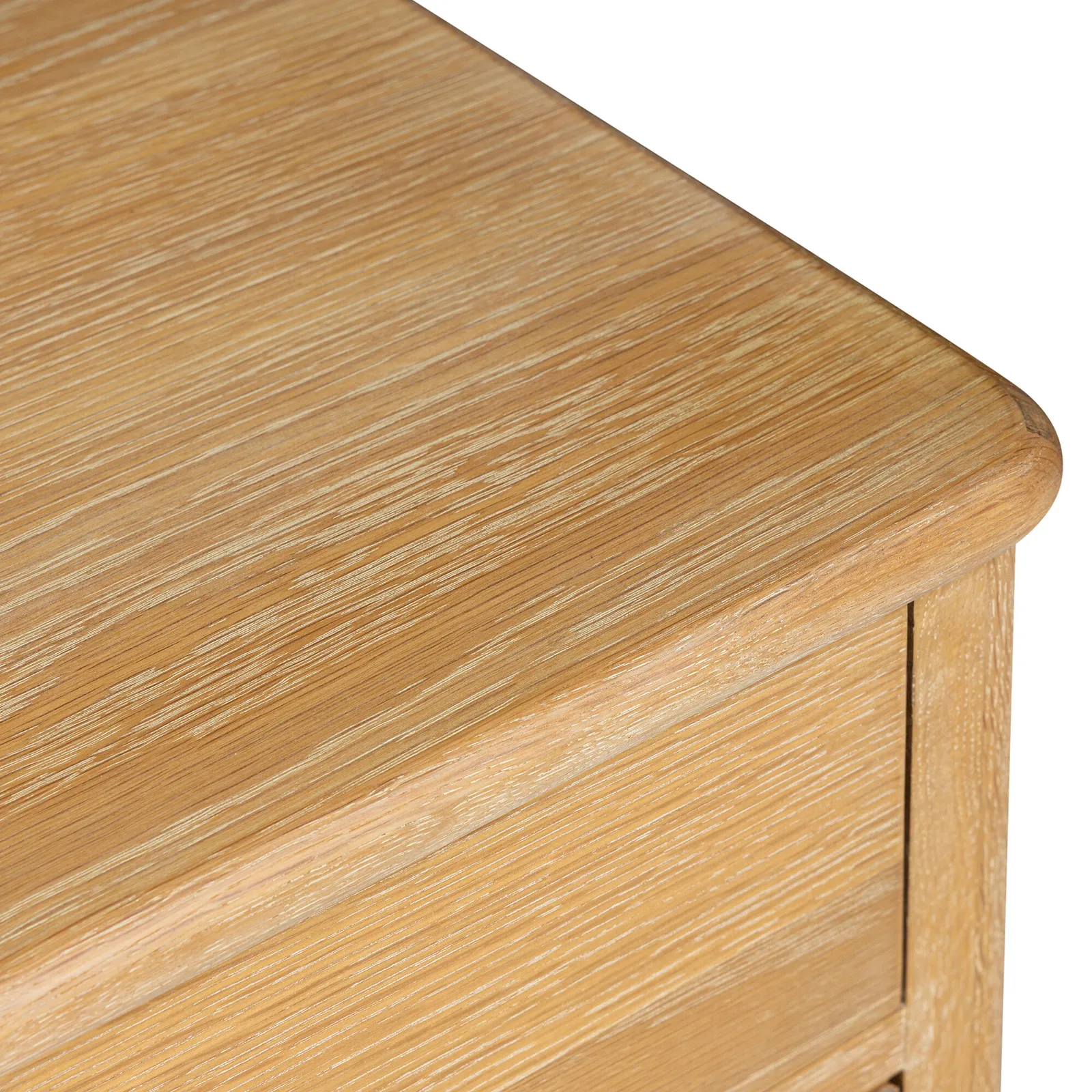 Valla 2 Drawer Bedside Table, Neutral Oak | Barker & Stonehouse 5