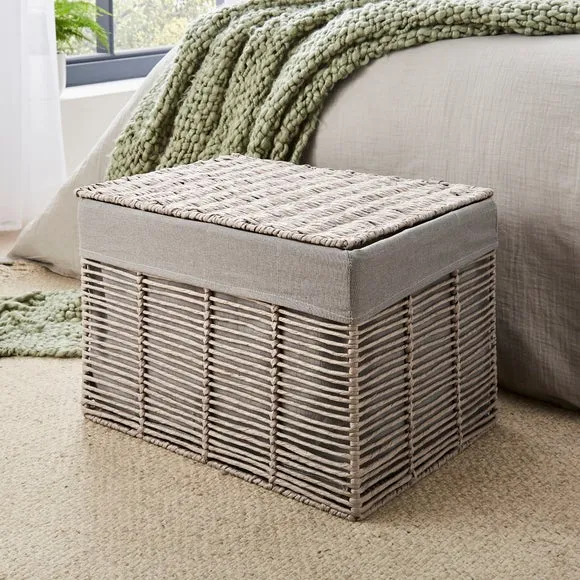 Purity Large Woven Storage Trunk 2