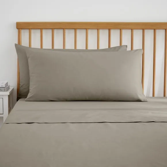 Pure Cotton Kingsize Pillowcase Pair 1