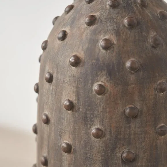 Kali Textured Dot Stoneware Vase 3