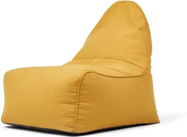 Ayra Bean Bag Chair, Yolk Yellow