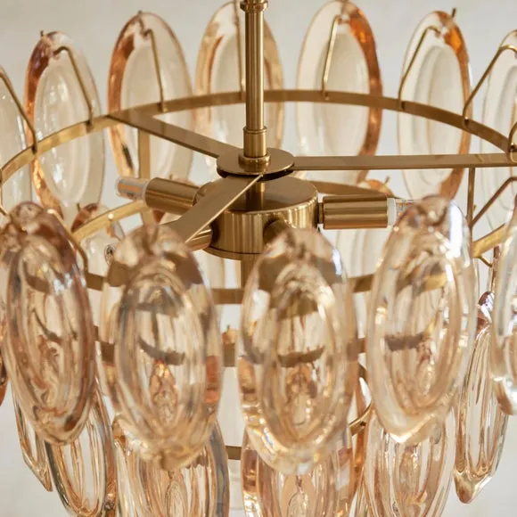 Dusk 6 Light Adjustable Chandelier 4