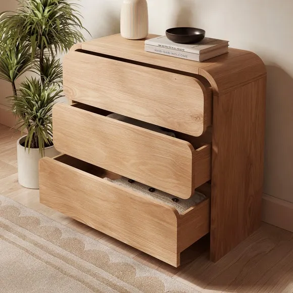 Bennett 3 Drawer Chest 2