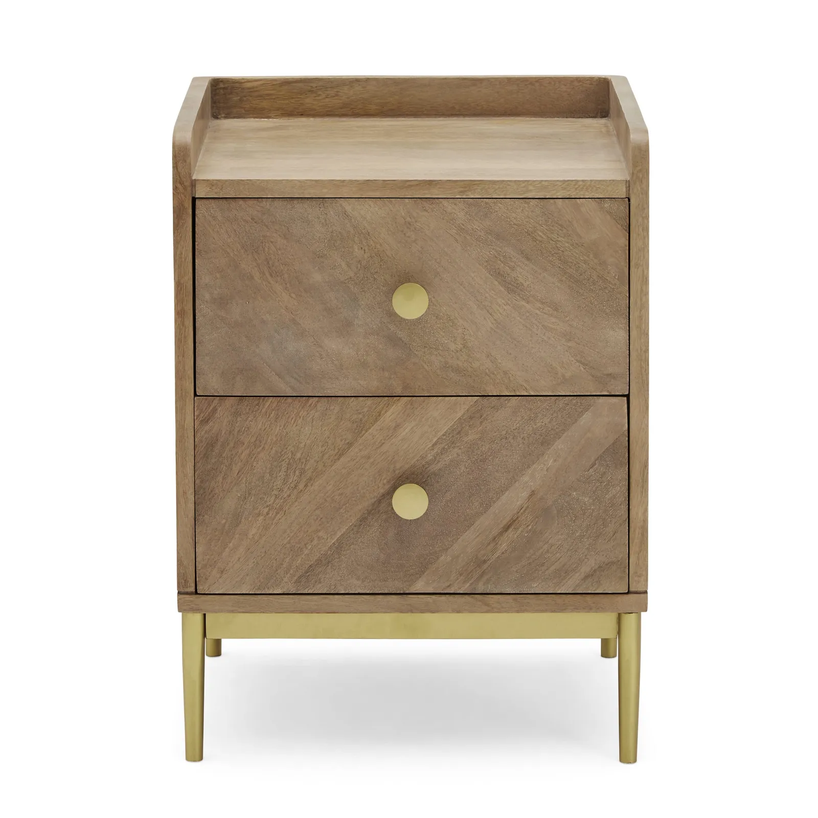 Rumi Bedside Table Brown