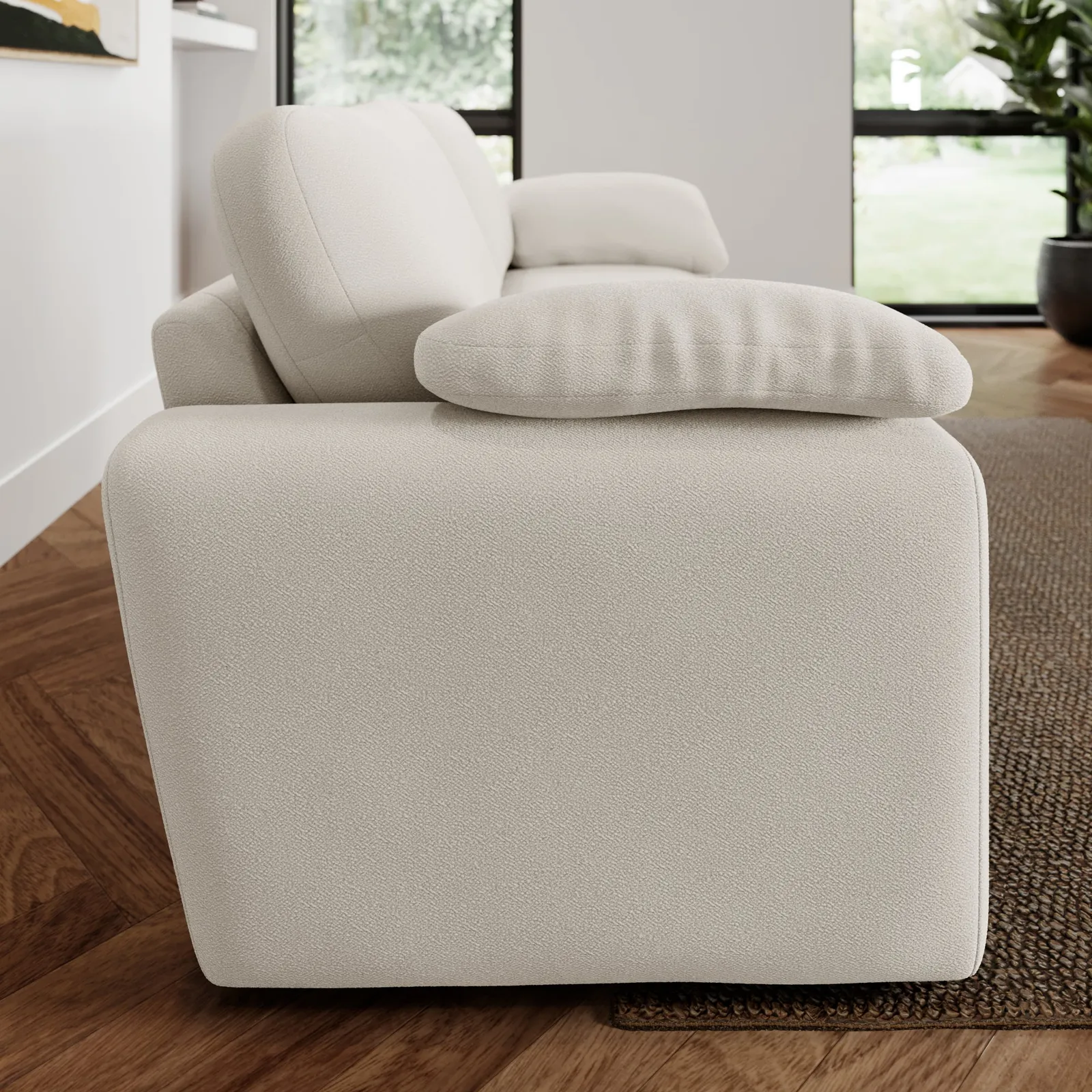 Magnus Cosy Weave 3 Seater Sofa 2