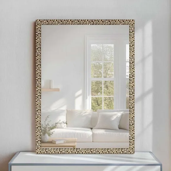 Nielsen Florentina Mosaic Effect Rectangle Wall Mirror