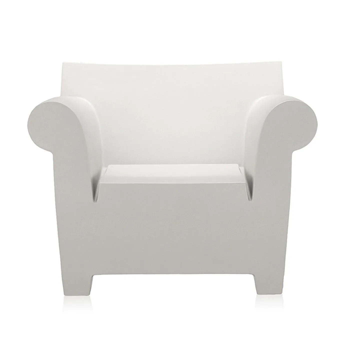Kartell Bubble Club Armchair Zinc White