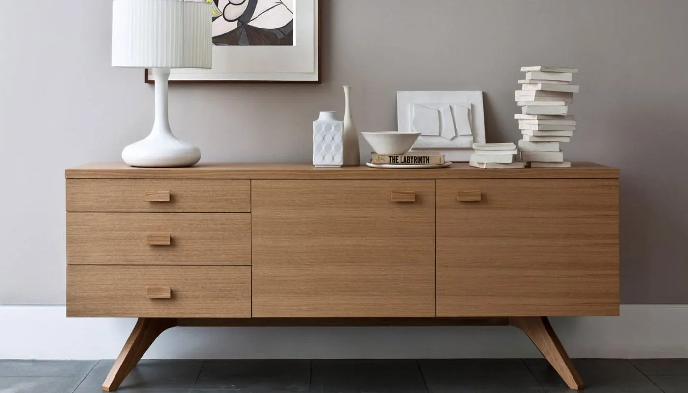 Case Cross Sideboard Oak 3