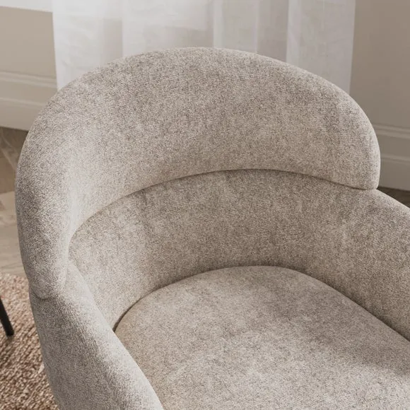 Talullua Dining Chair, Luxe Chenille 4