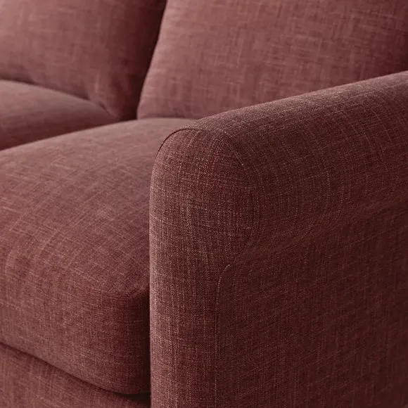 Maeve Faux Linen Compact 2 Seater Sofa 4