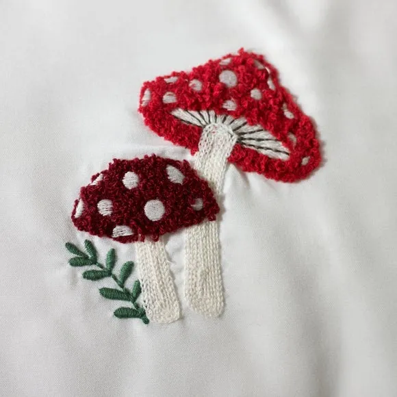 Catherine Lansfield Woodland Crochet Duvet Cover & Pillowcase Set 2