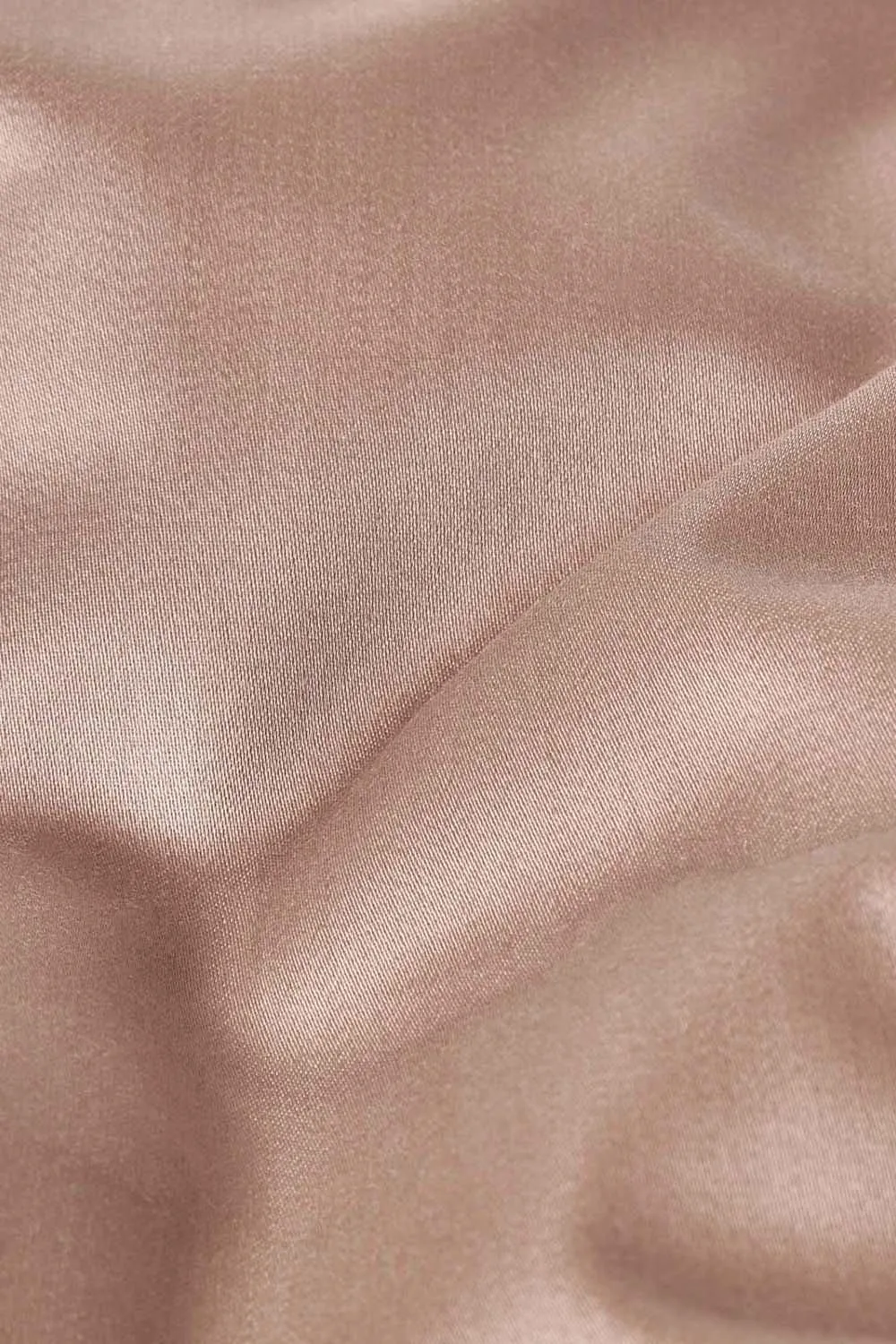 Homescapes Sateen Cotton Flat Sheet 400 TC in Brown 2