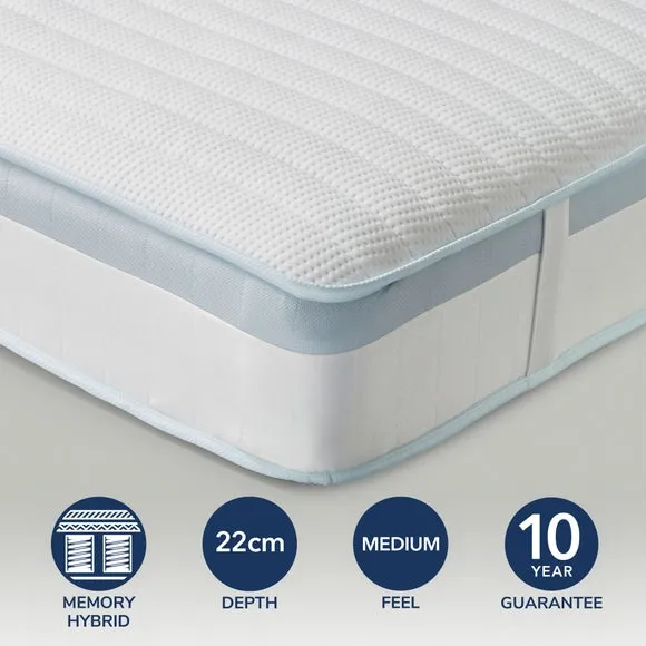 Fogarty 1000 Pocket Gel Memory Foam Hybrid Mattress