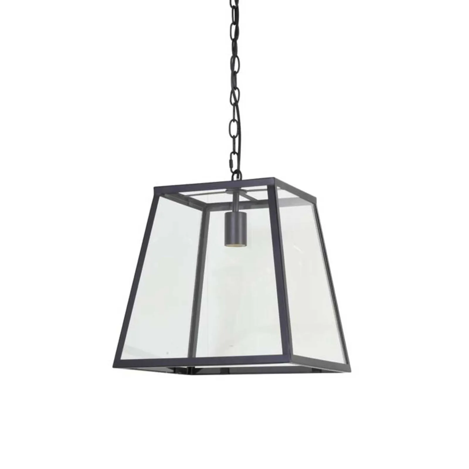 Black Lantern Pendant Light Glass | Barker & Stonehouse