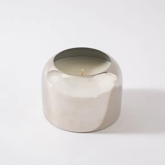Luxe Silver Amber & Bergamot Candle 4