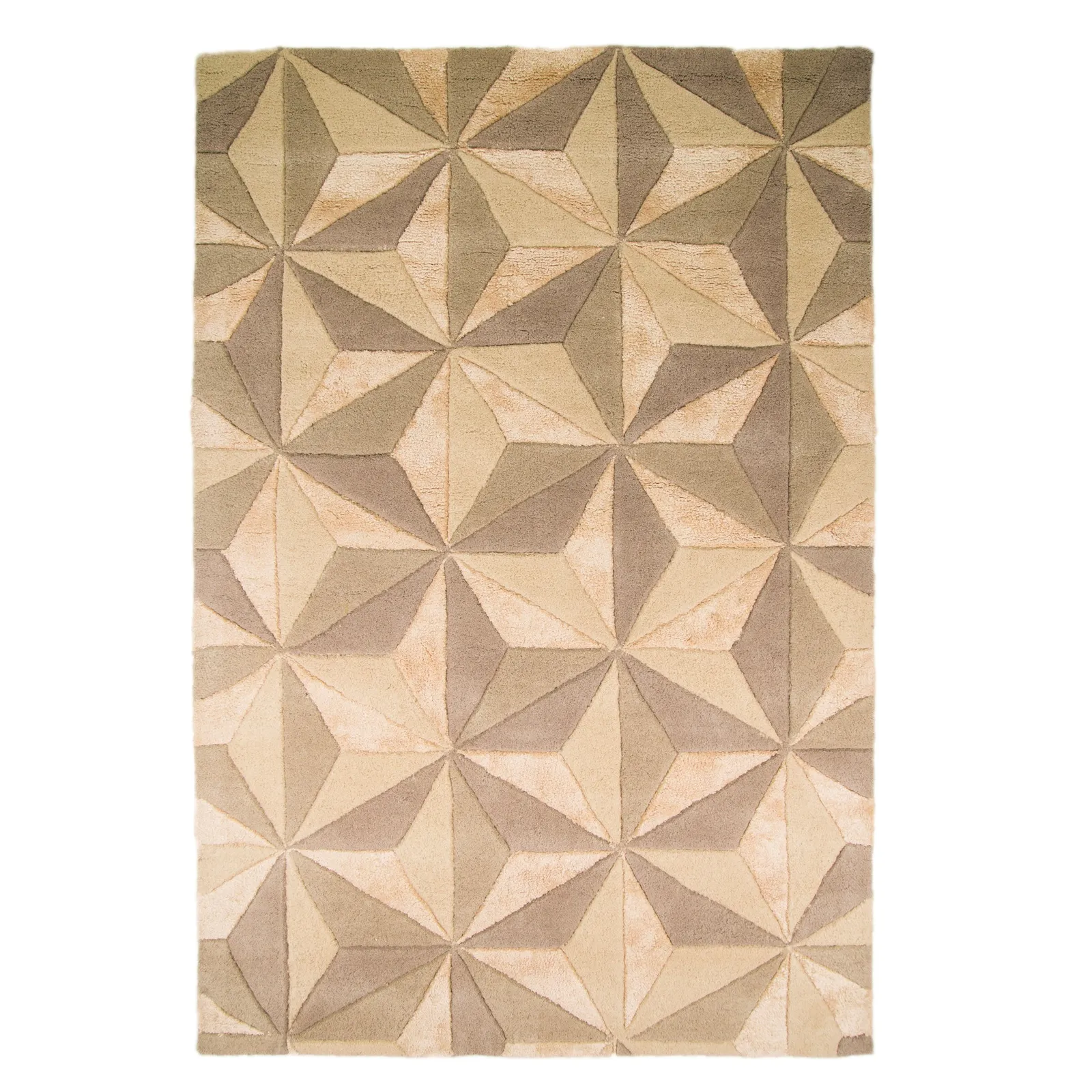 Scorpio Geometric Rug Natural