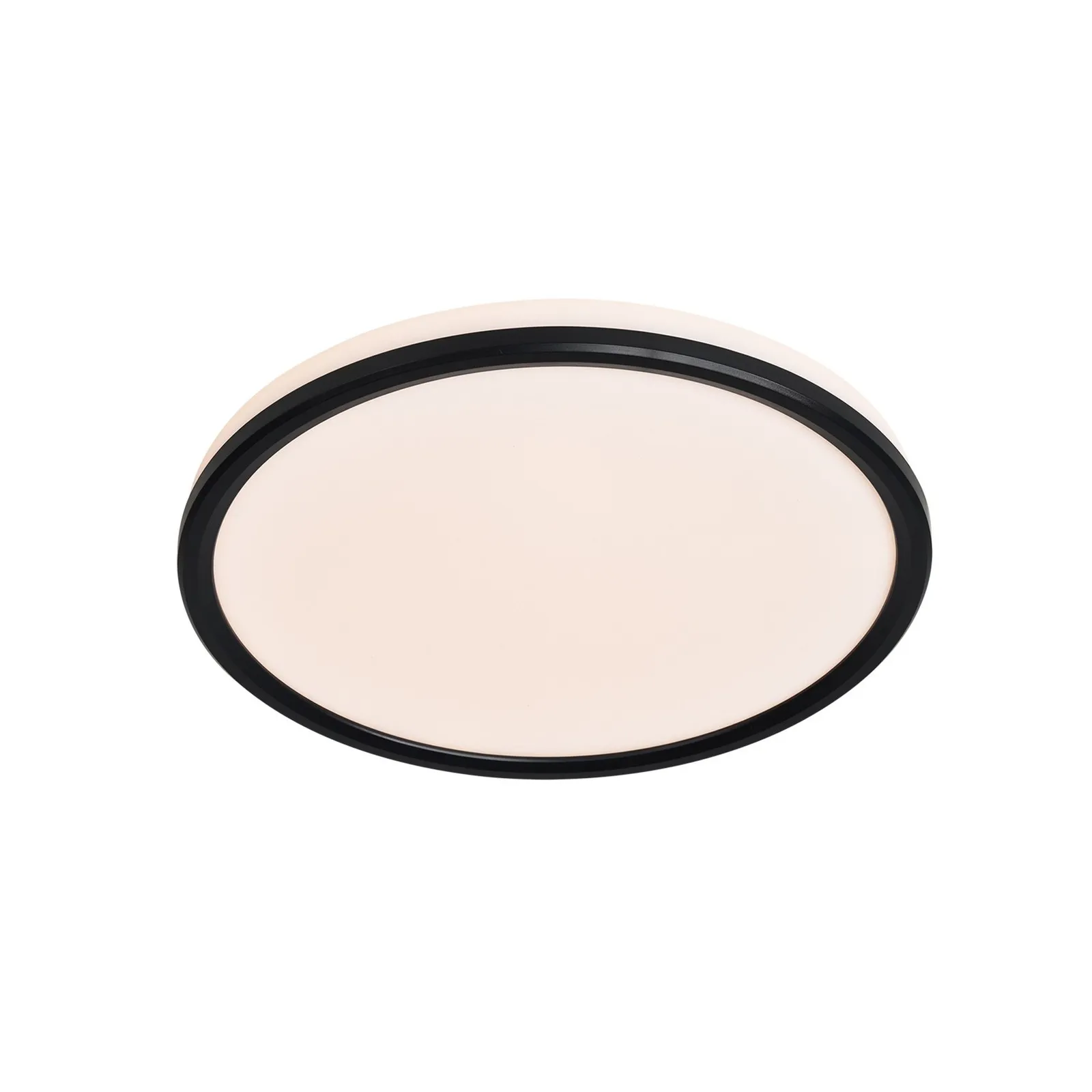 Nordlux Livasmart Ceiling Light Black Plastic LED IP54 2700-6500k Mains 5
