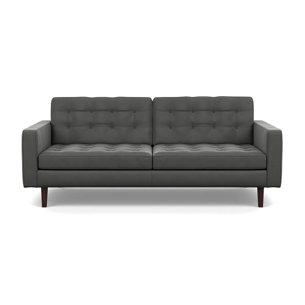 Heal's Hepburn 3 Seater Nobilis Velvet Dolphin Wenge Feet 1