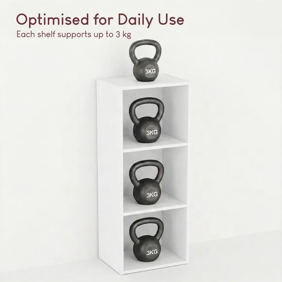 Oxford 3 Tier Cube Bookcase 6