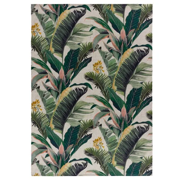 Wylder Tropics Hawaii Washable Indoor Outdoor Rug 2