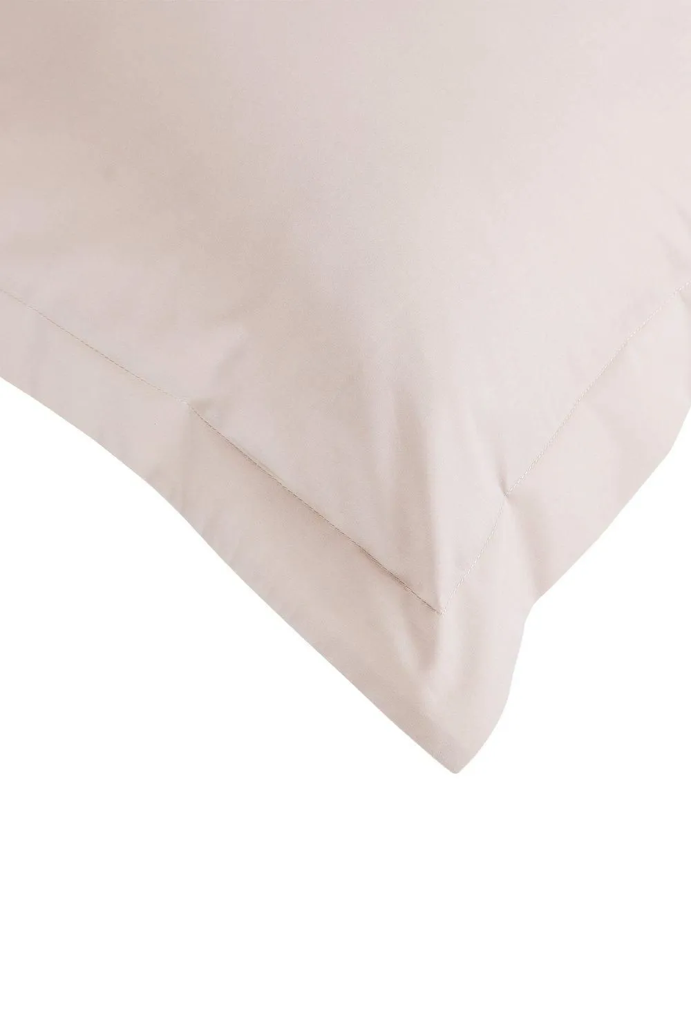 CHRISTY Pure Cotton Percale Oxford Pillowcase Pair in Pink 2