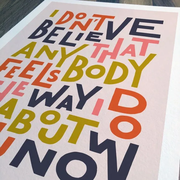 Sketchbook Design Wonderwall Feels The Way I Do Framed Print 3