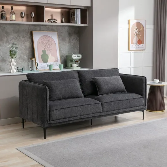 Image Furnishings Landon Chenille 3 Seater Sofa 2
