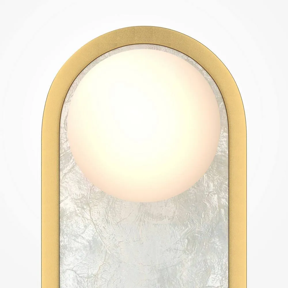 Netlighting Blink LED Wall Lamp Brass in Gold 2
