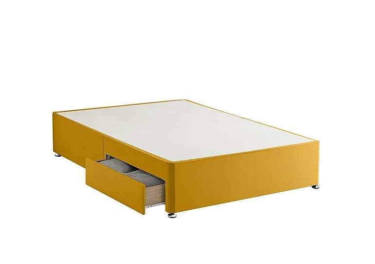 Divan Base - King Size - Luxury Ochre